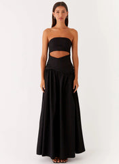 Lumen Maxi Dress - Black