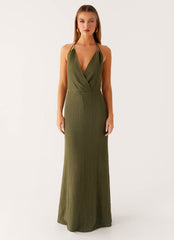 Thora Maxi Dress - Olive