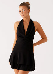 Feel Good Mini Dress - Black