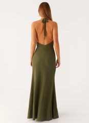 Thora Maxi Dress - Olive