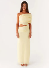 Gillian Maxi Dress - Yellow