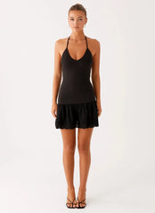 Amsterdam Mini Dress - Black