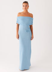 Leya Maxi Dress - Blue