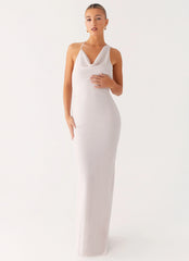 Opal Glow Maxi Dress - Off White