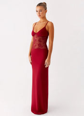 Envy Maxi Dress - Maroon