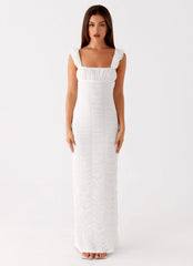 Senses Midi Dress - White