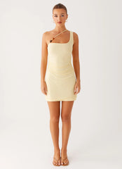 Elane Mini Dress - Yellow