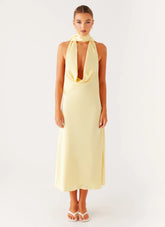 Sonny Midi Dress - Yellow