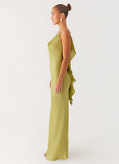Jade Escape Maxi Dress - Lime