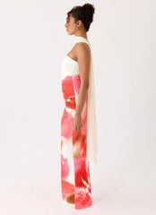 Libra Maxi Dress - Porcelain Rose