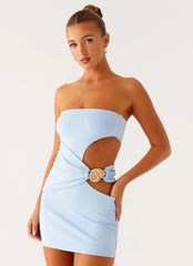 So Iconic Mini Dress - Blue