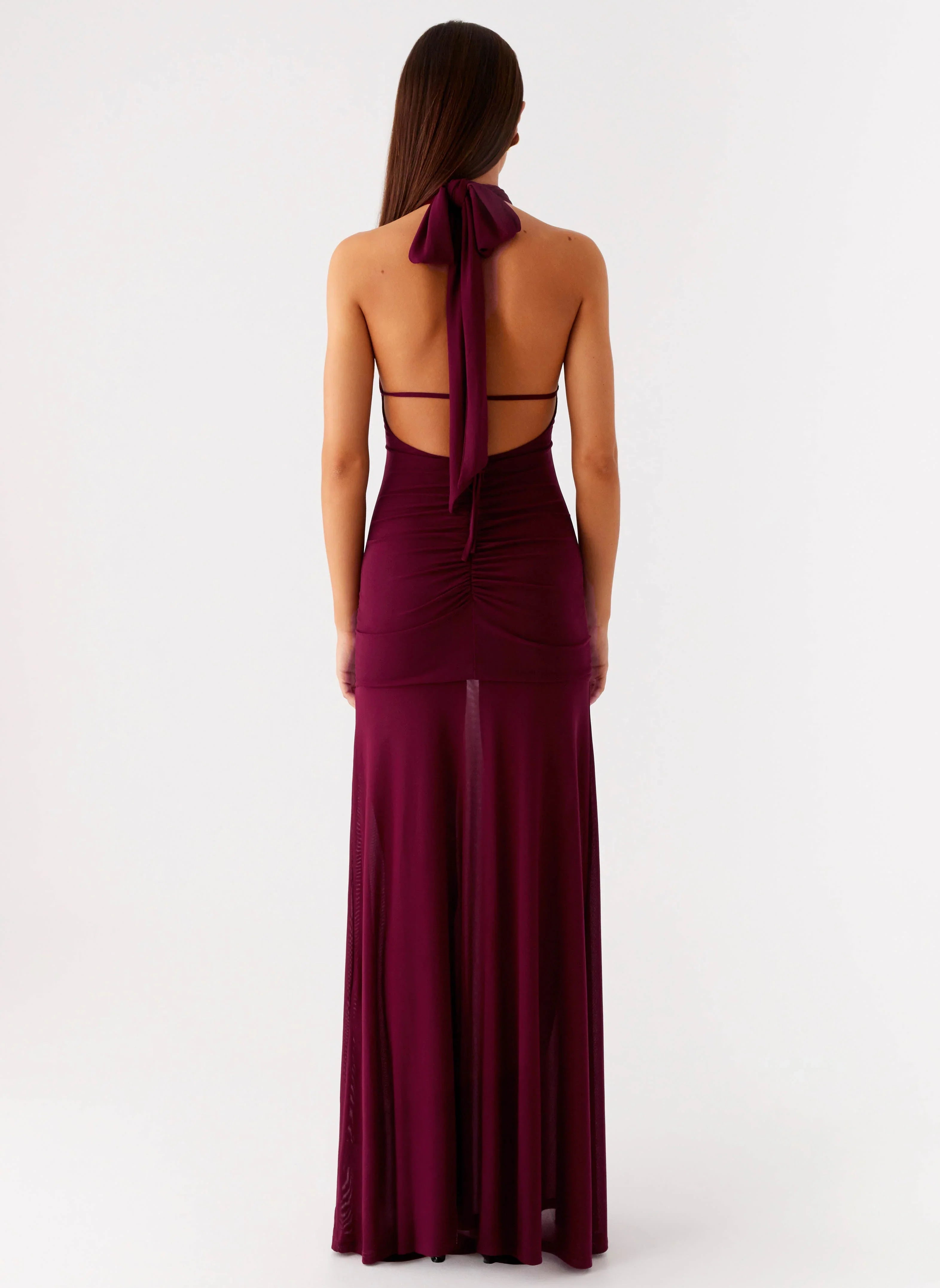 Deltina Maxi Dress - Boysenberry