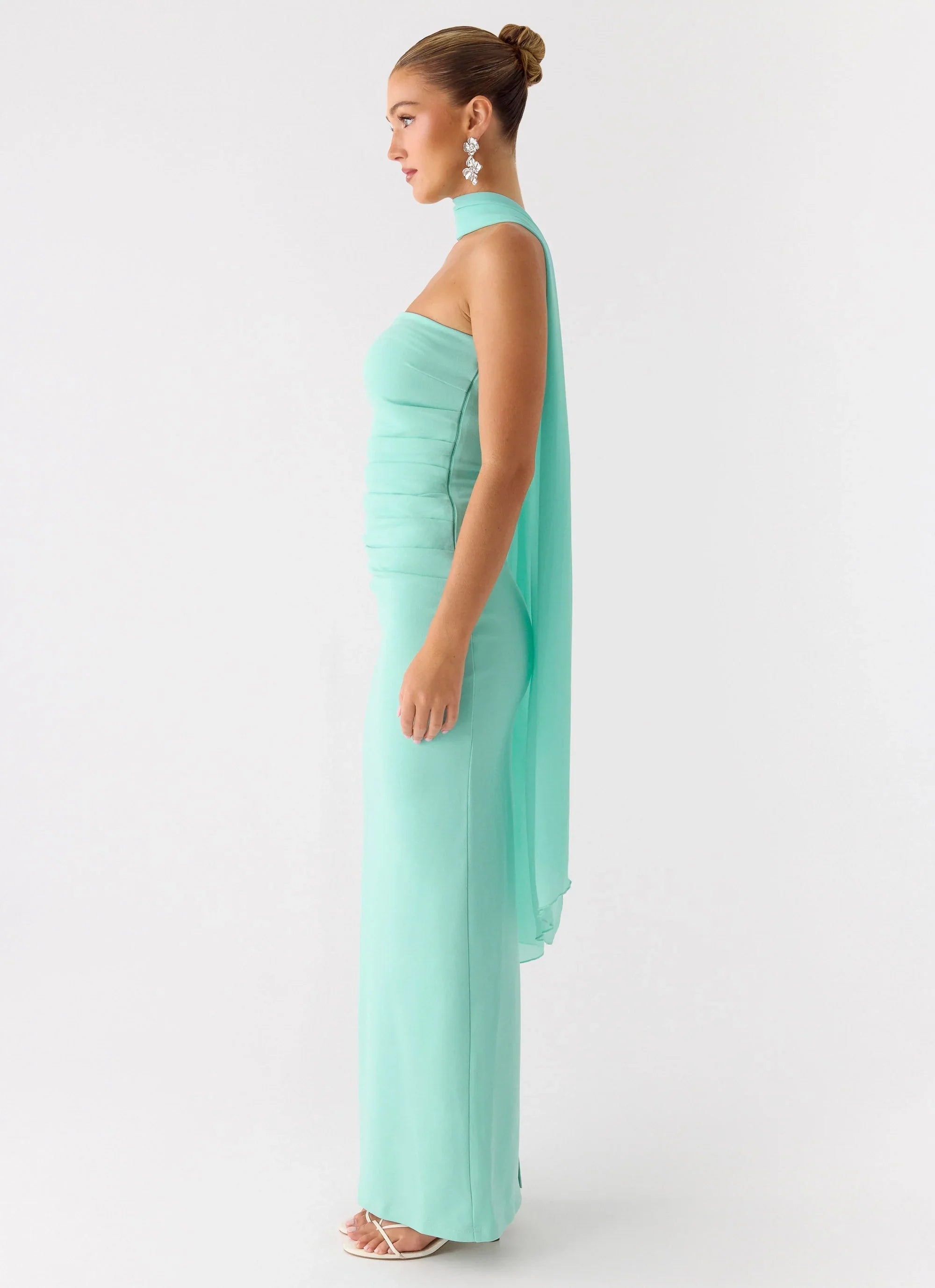 Libra Maxi Dress - Aqua