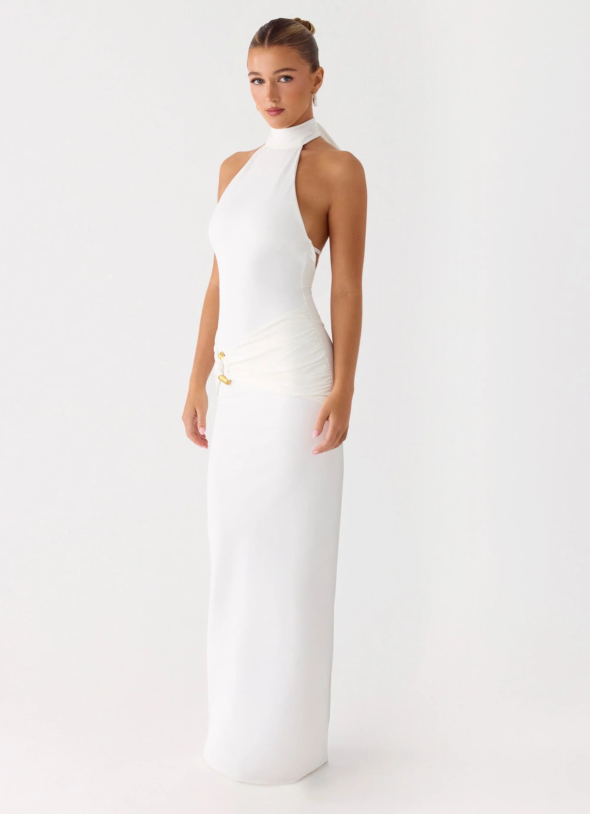 Forever Radiant Maxi Dress - White