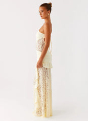 Benita Maxi Dress - Yellow