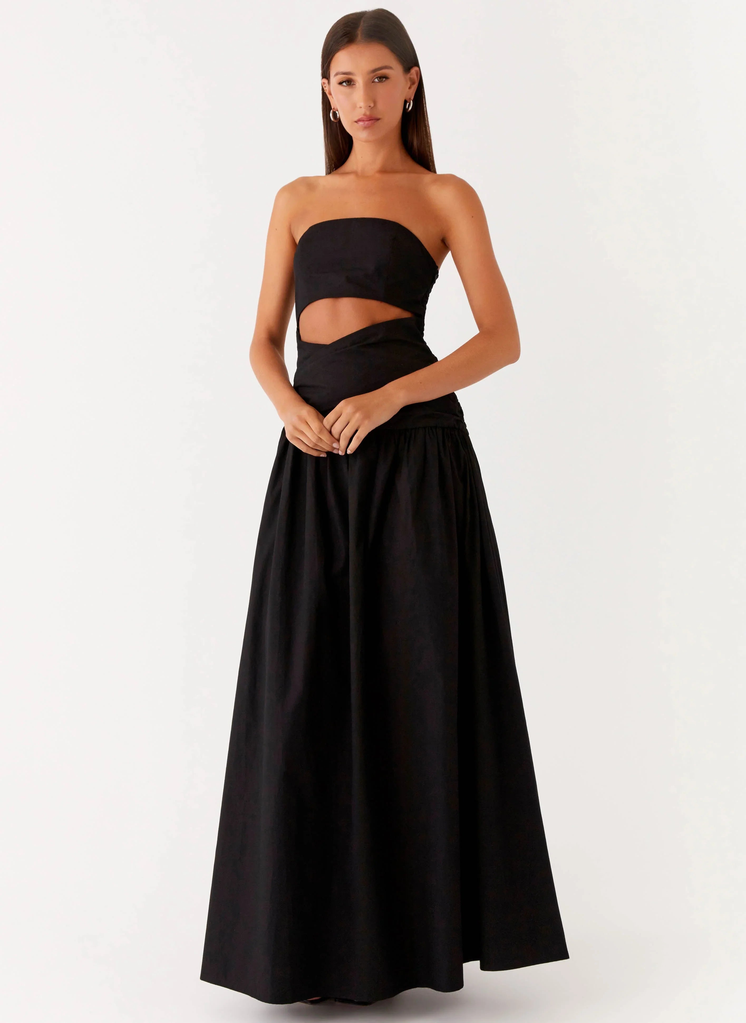 Lumen Maxi Dress - Black