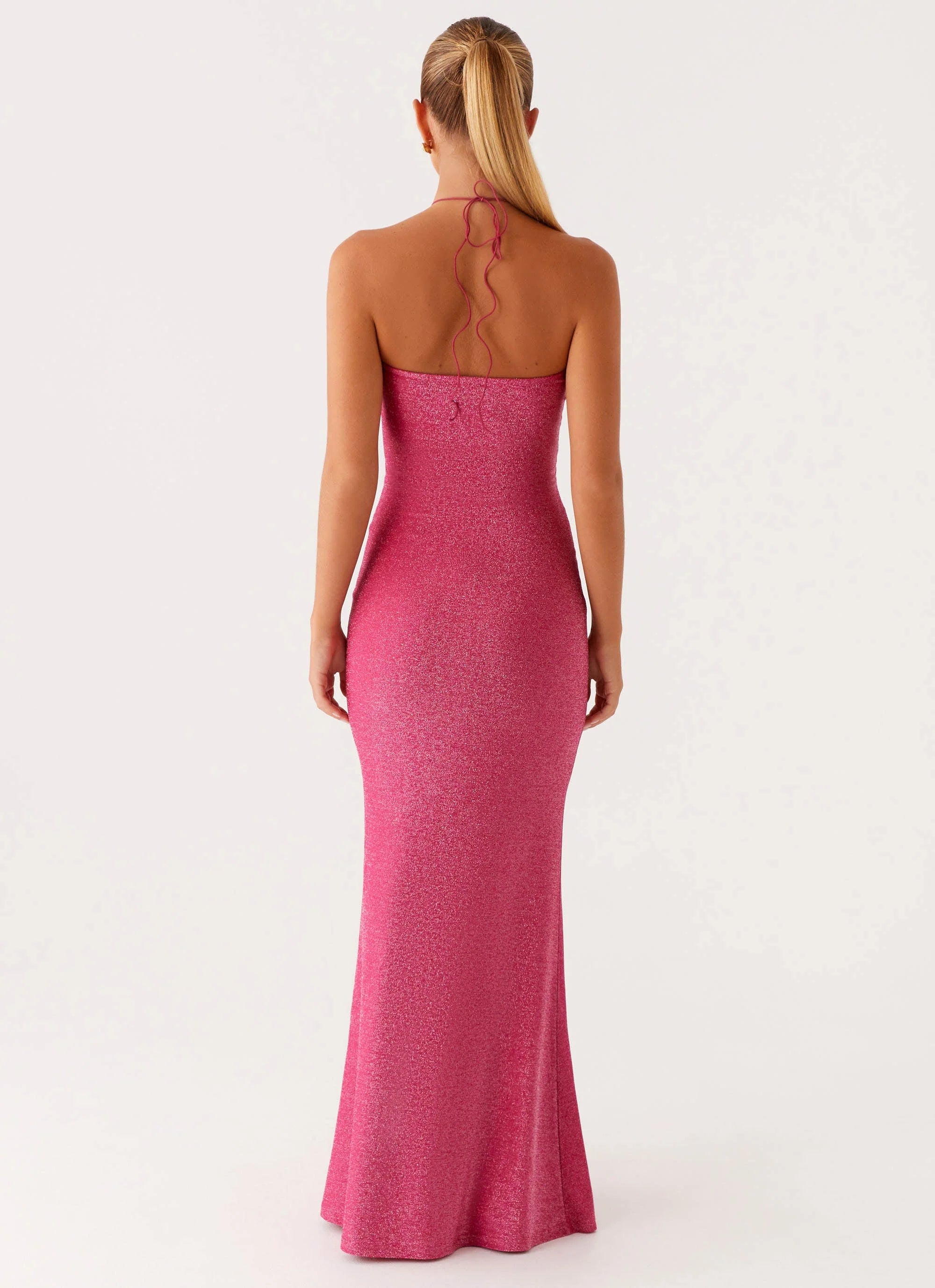 Lorenzo Maxi Dress - Raspberry