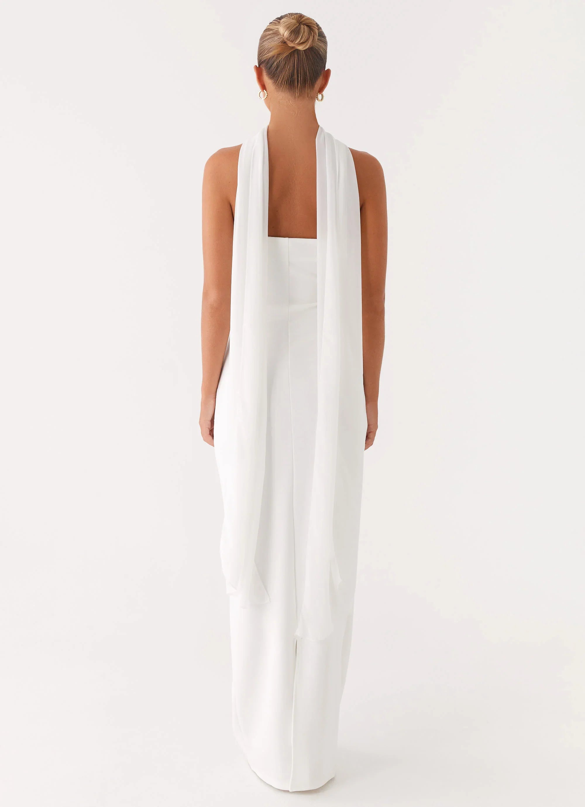 Libra Maxi Dress - White