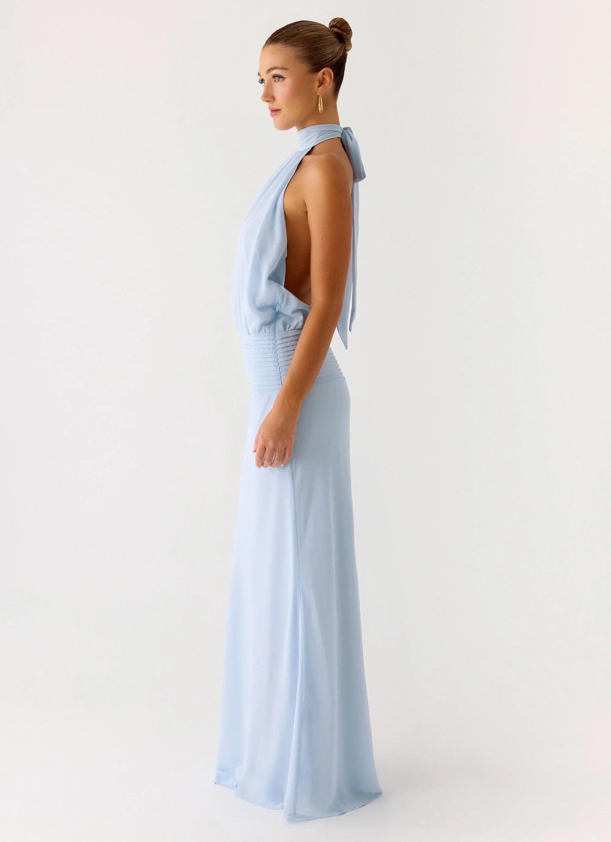 Lalia Maxi Dress - Pale Blue