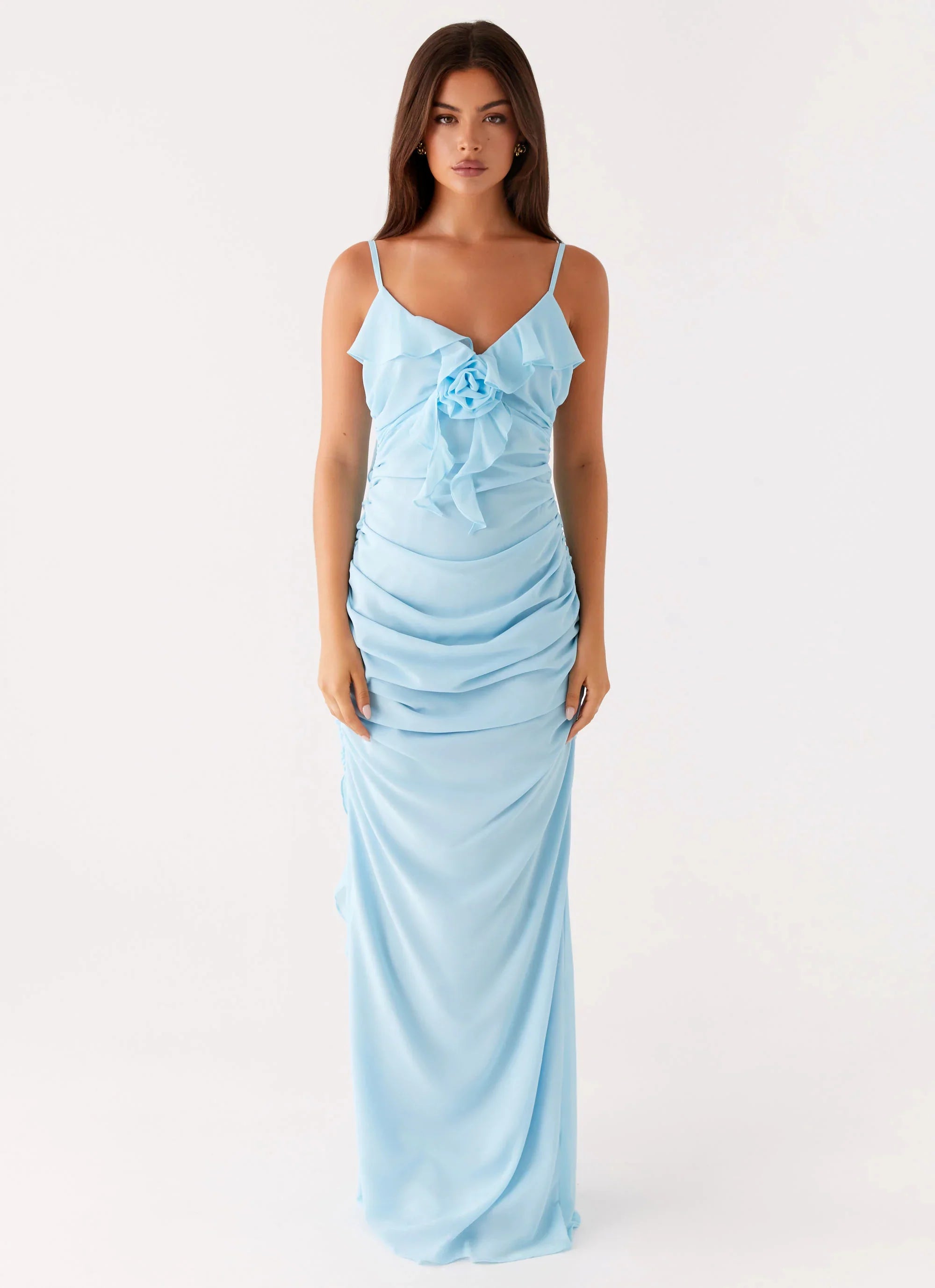 Jasmina Maxi Dress - Blue