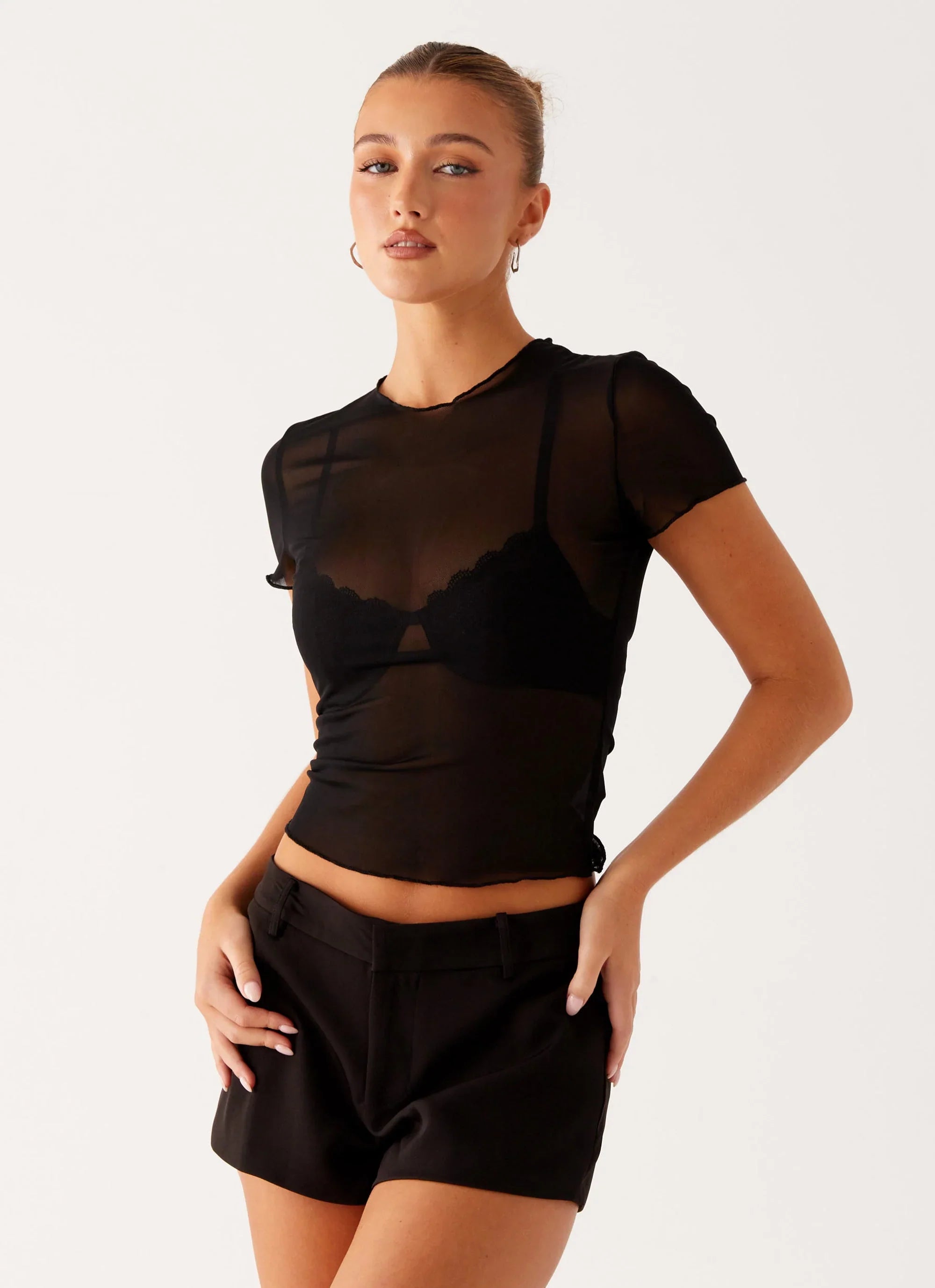 Freedom Mini Shorts - Black