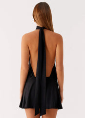 Valor Mini Dress - Black