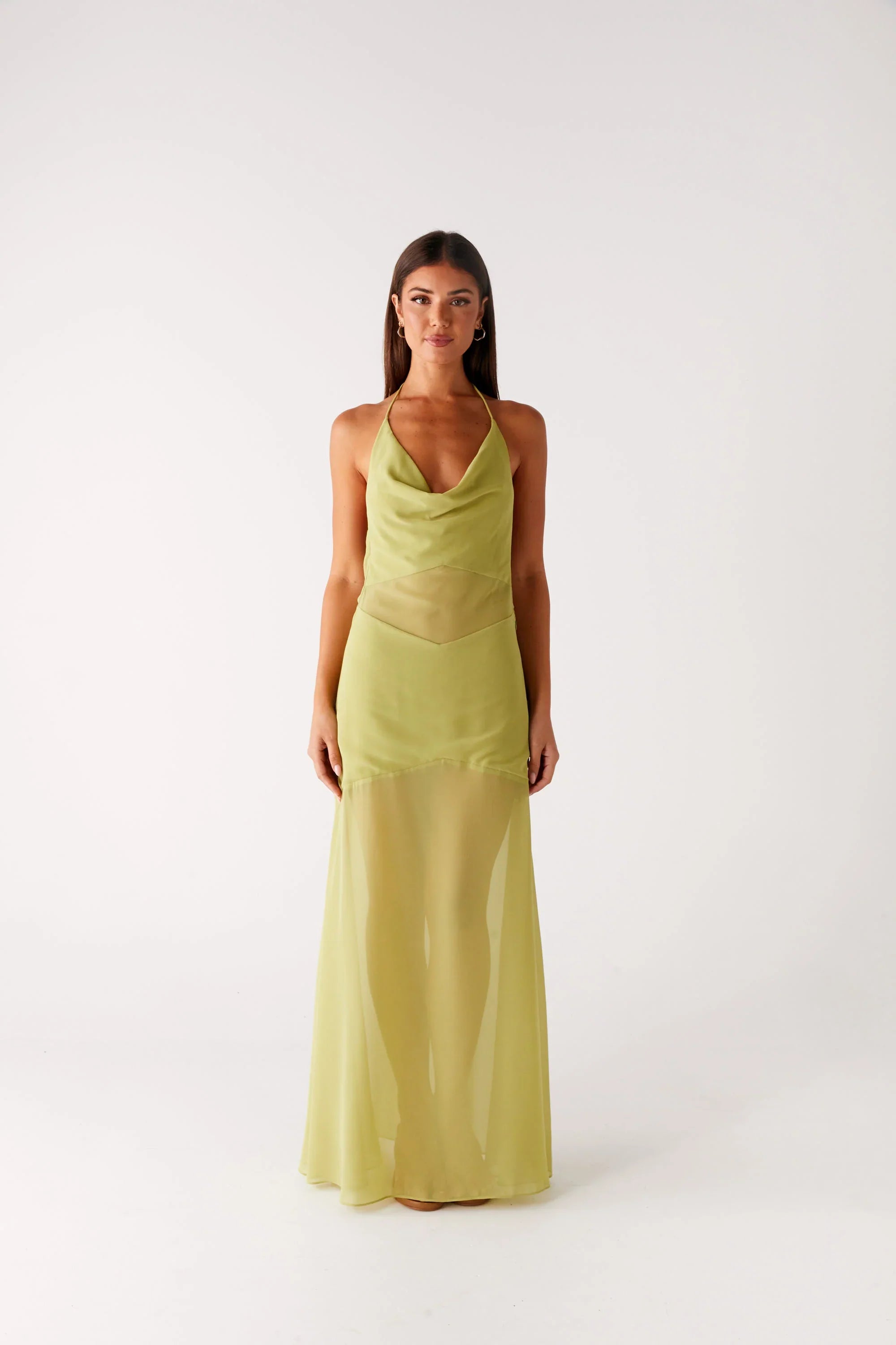 Samoa Maxi Dress - Lime