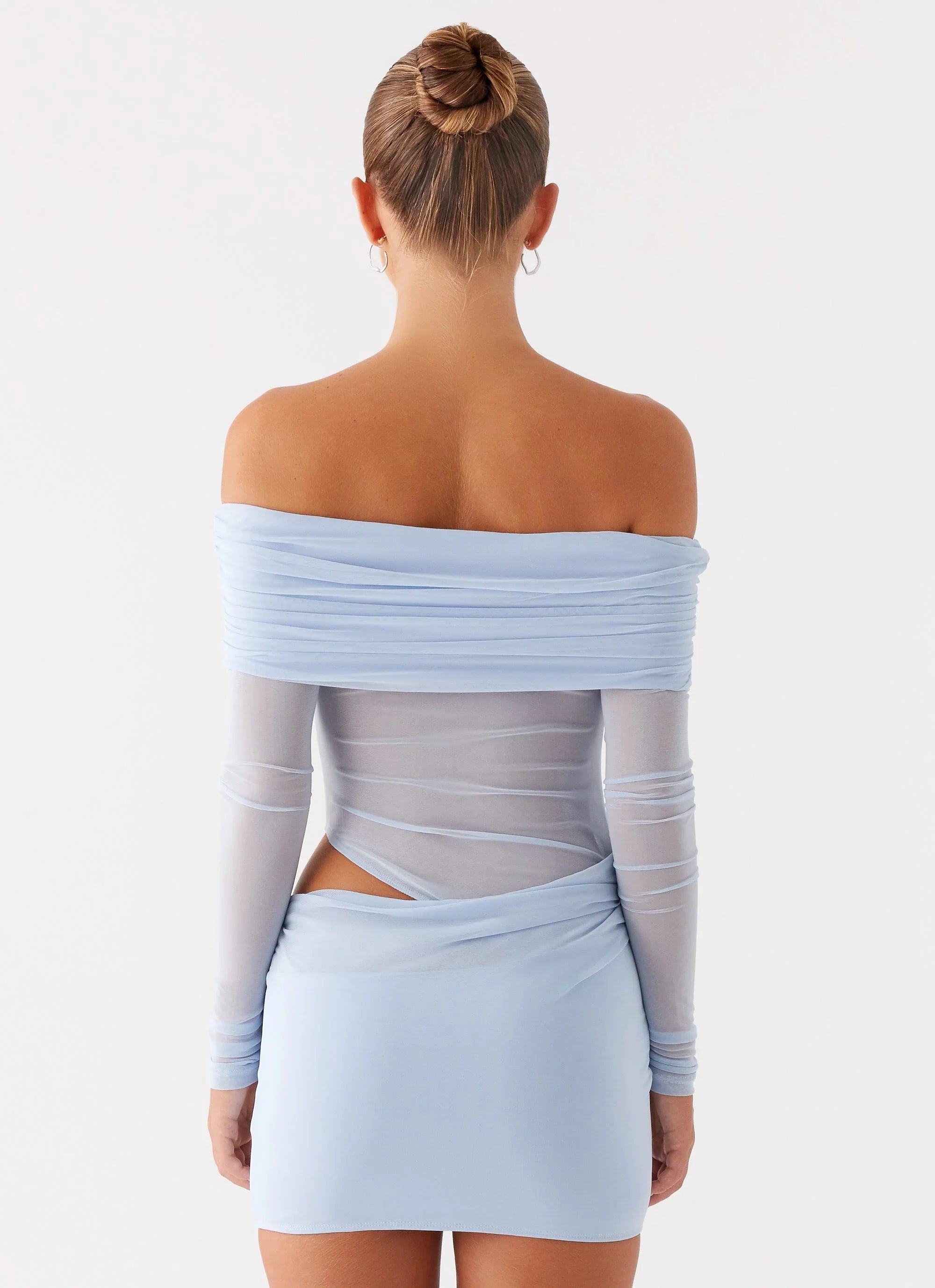 No Doubt Mini Dress - Blue