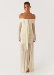 Ginny Maxi Dress - Yellow