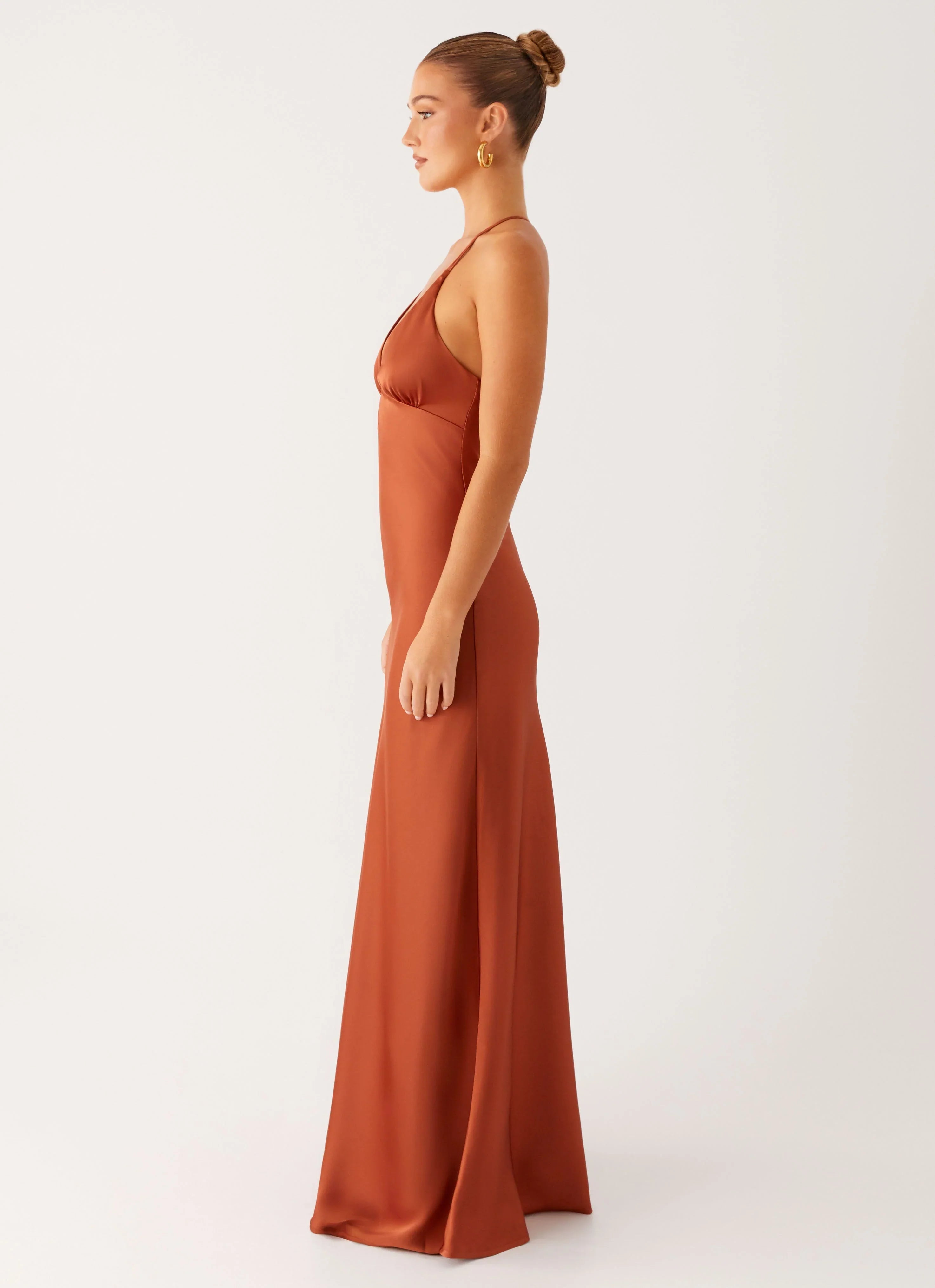 Sundowner Maxi Dress - Rust