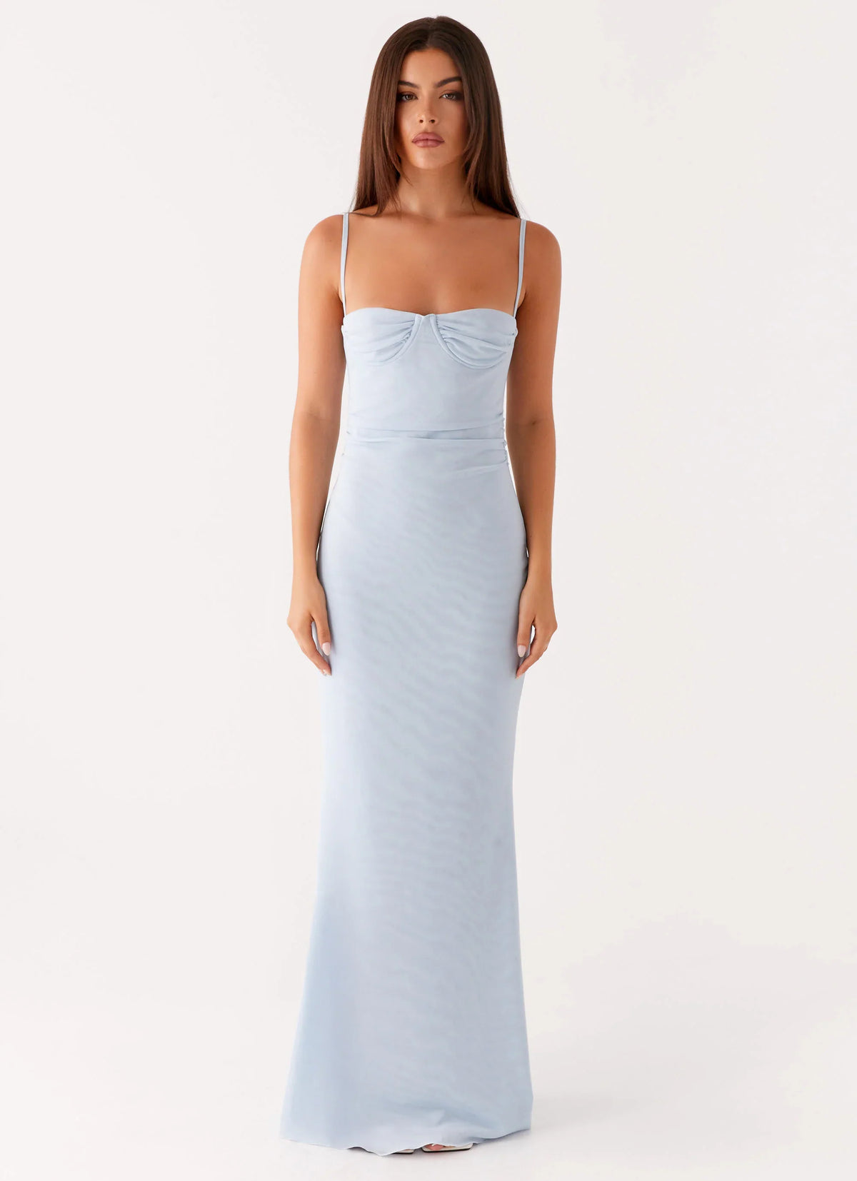 Anna Sophia Maxi Dress - Blue