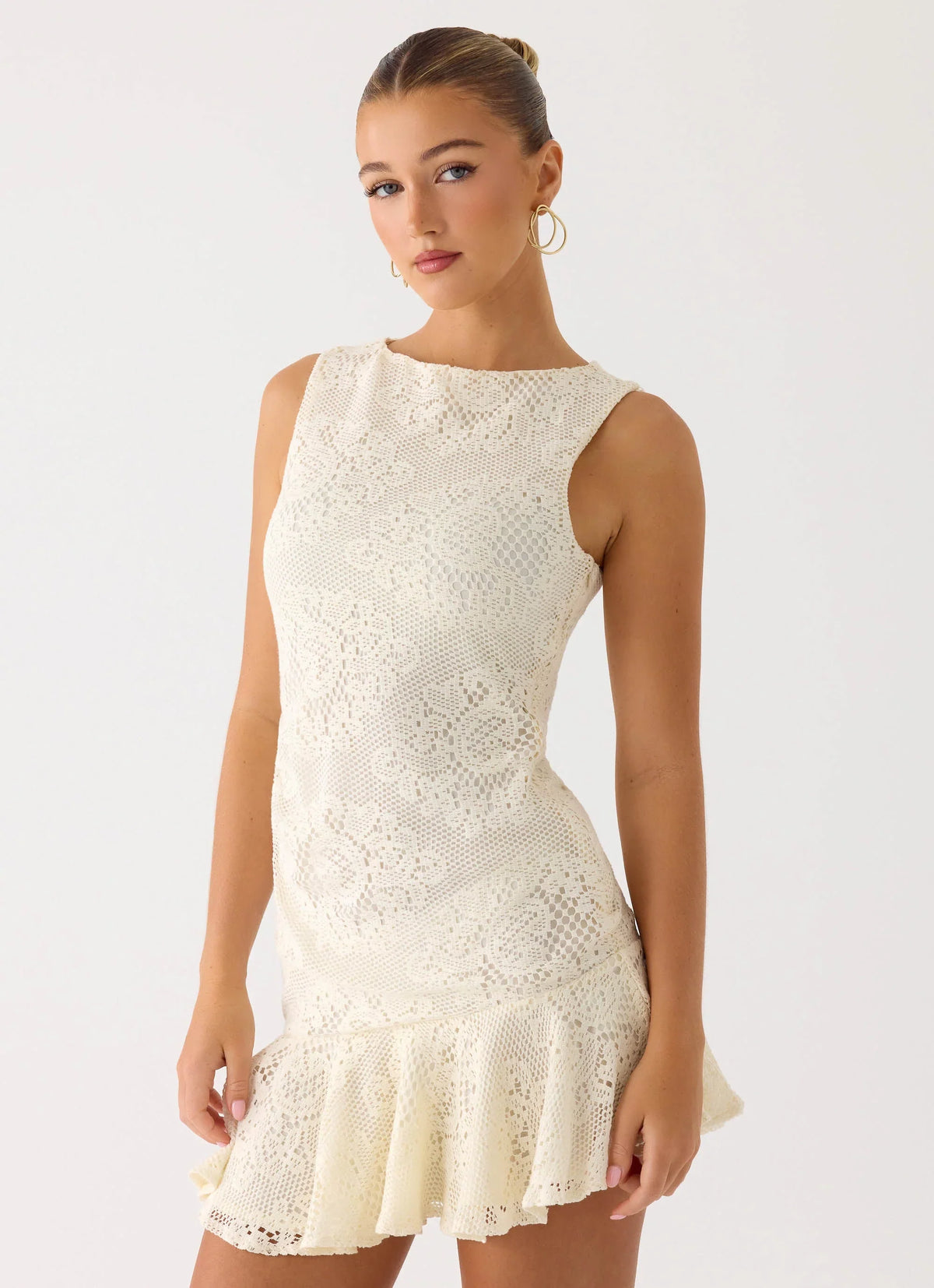 Adoria Mini Dress - Ivory