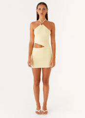 Nika Mini Dress - Yellow