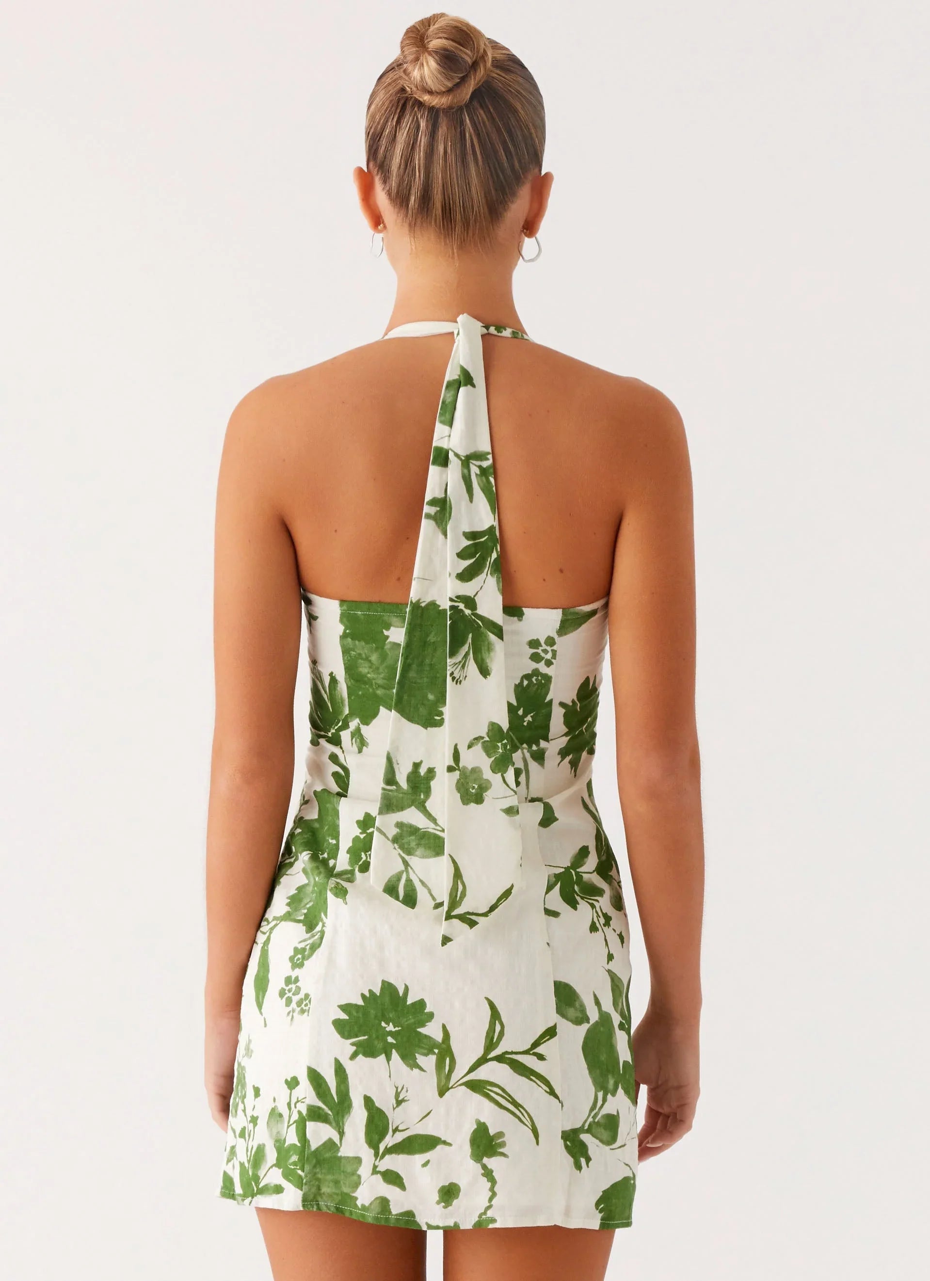 Melora Mini Dress - Verdant Bloom