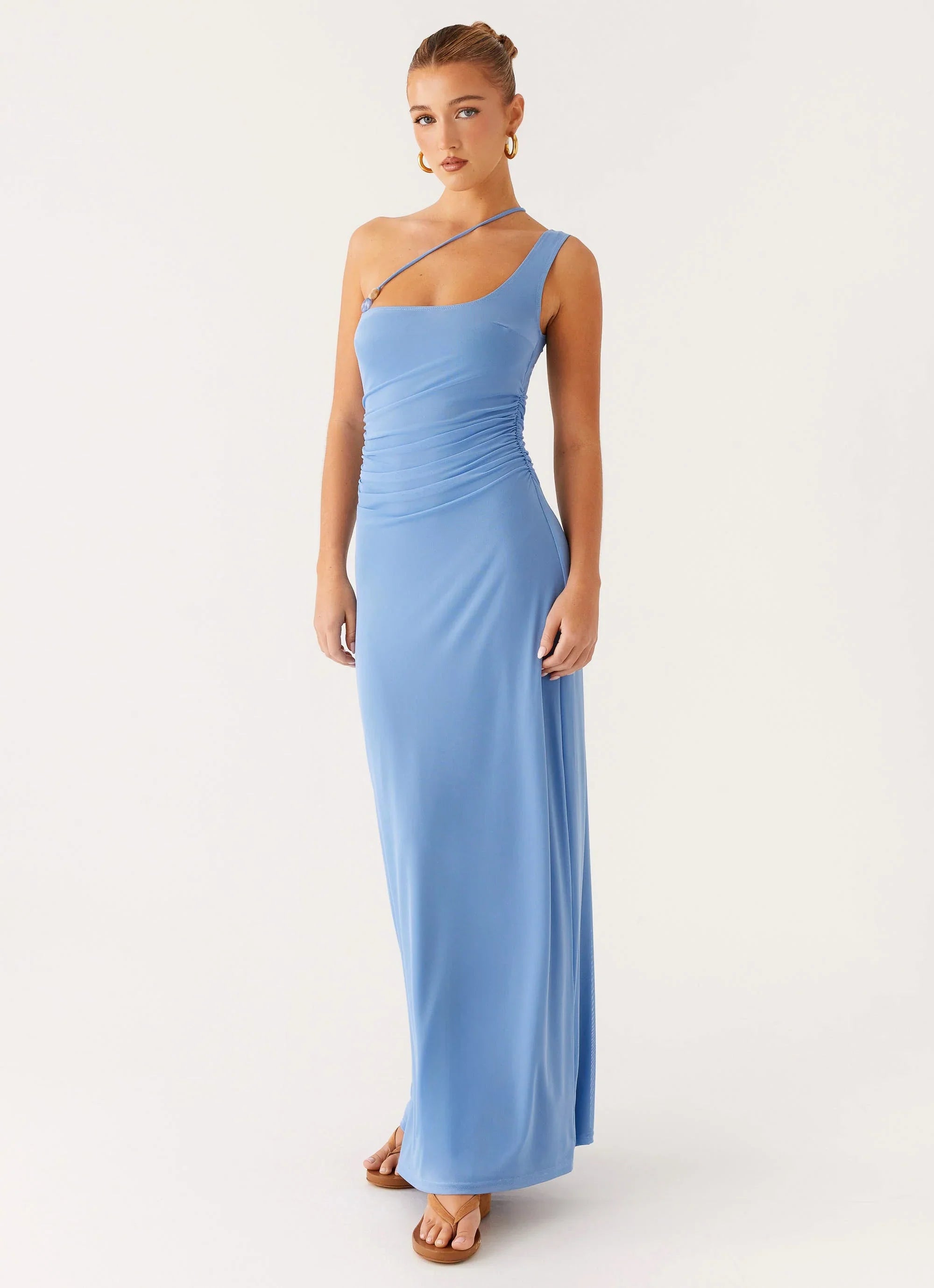 Larisa Maxi Dress - Cornflower Blue
