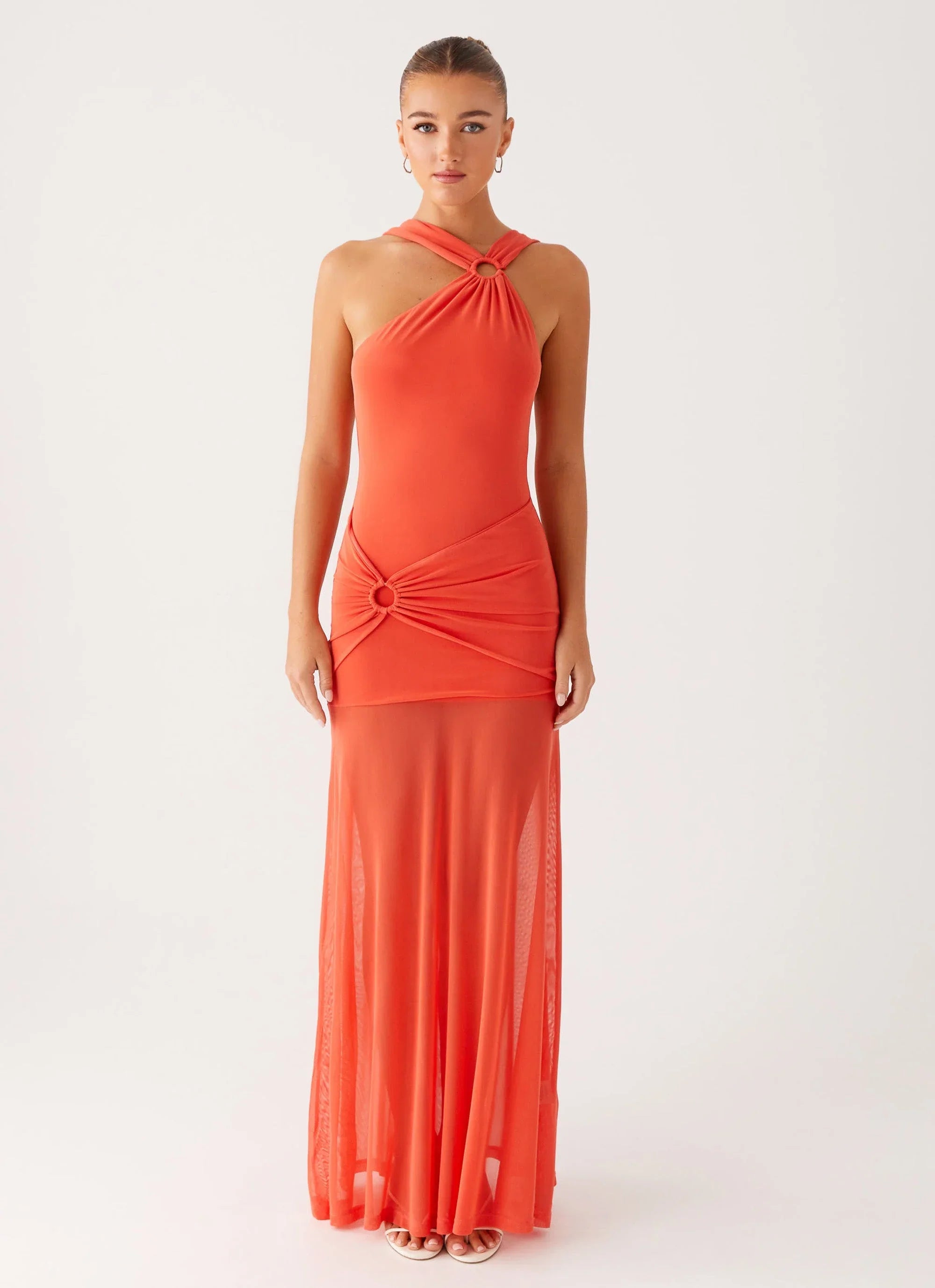Kavala Maxi Dress - Coral