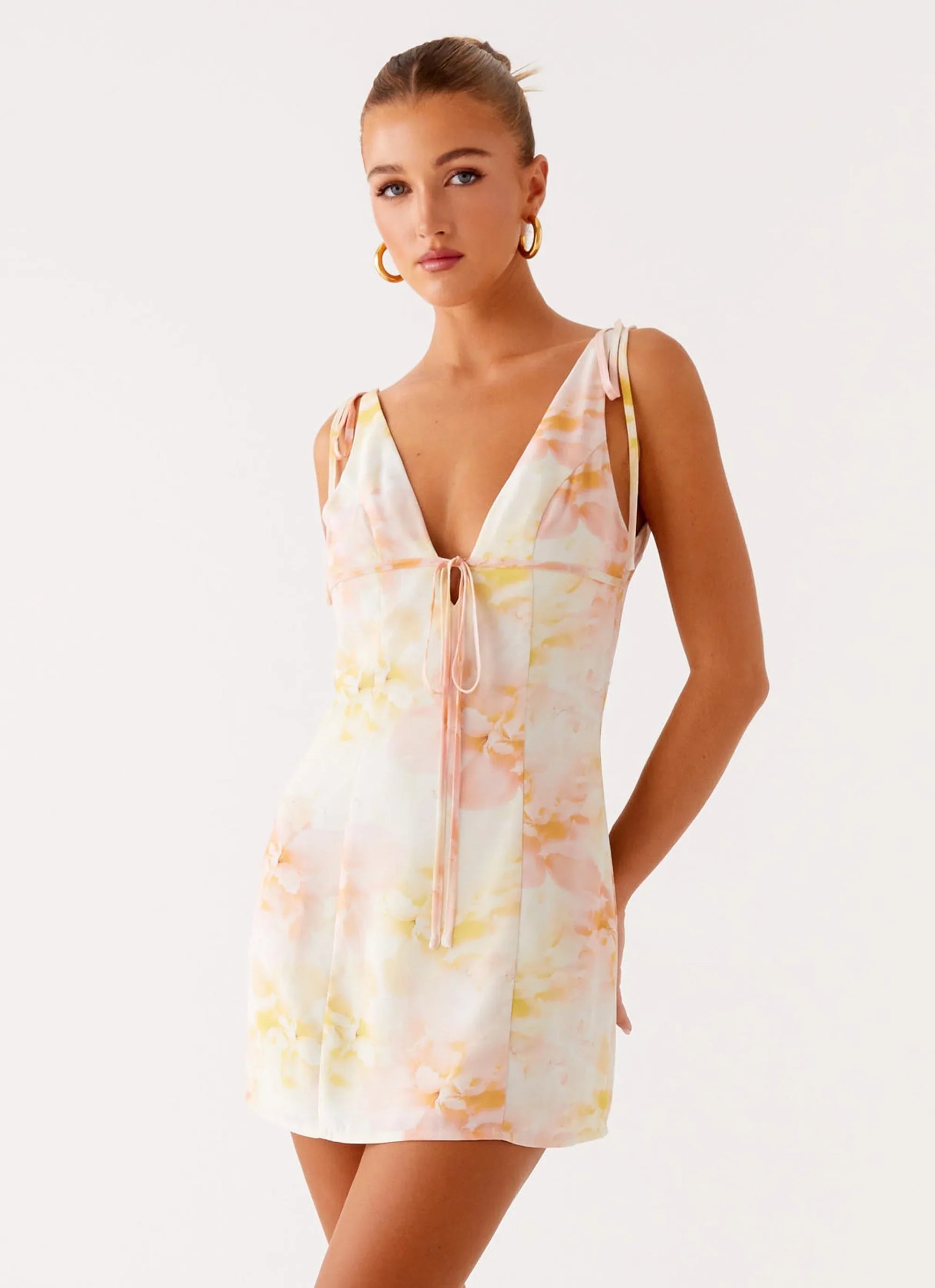 Alden Mini Dress - Floral Print