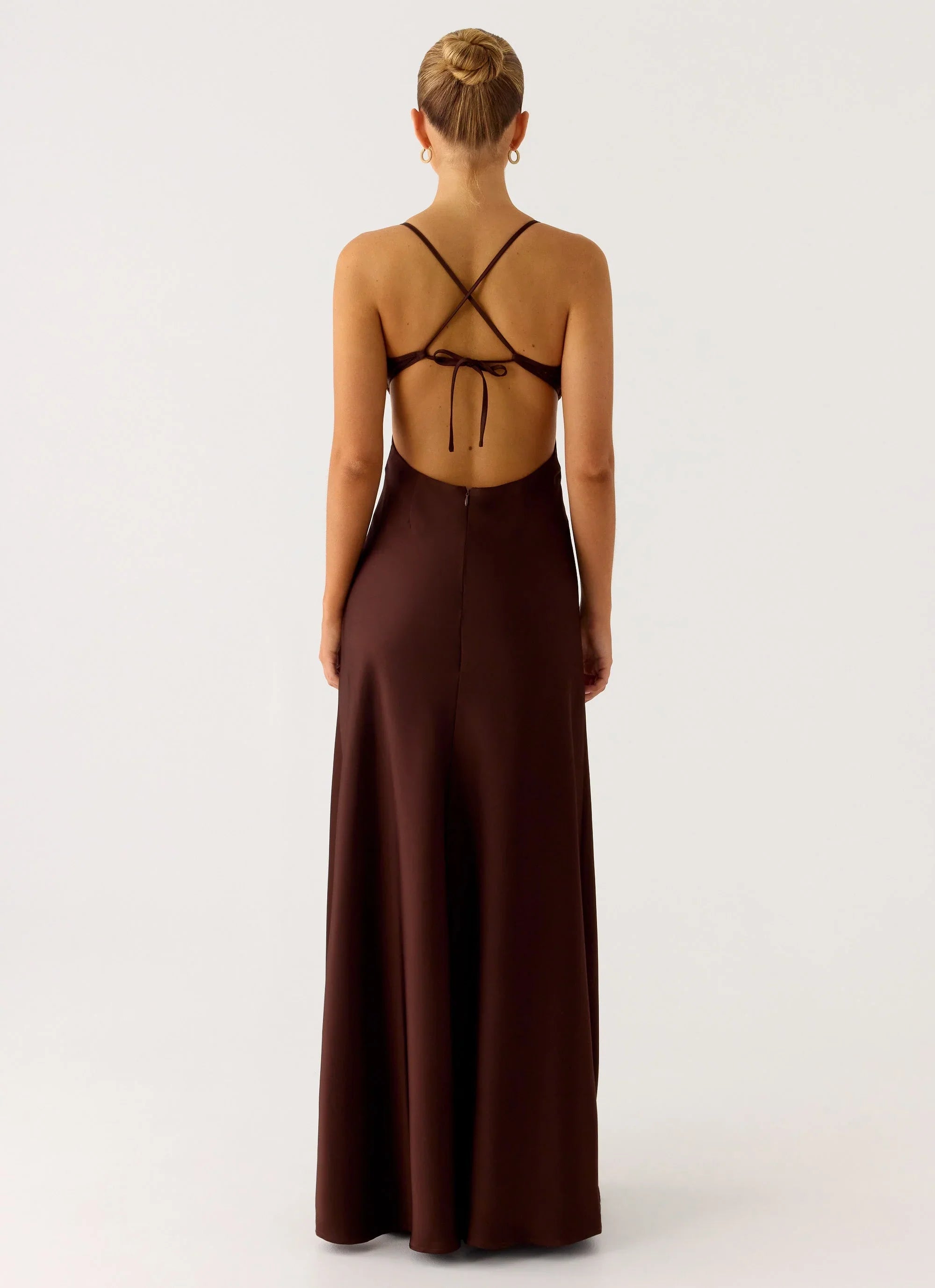Joanie Maxi Dress - Chocolate