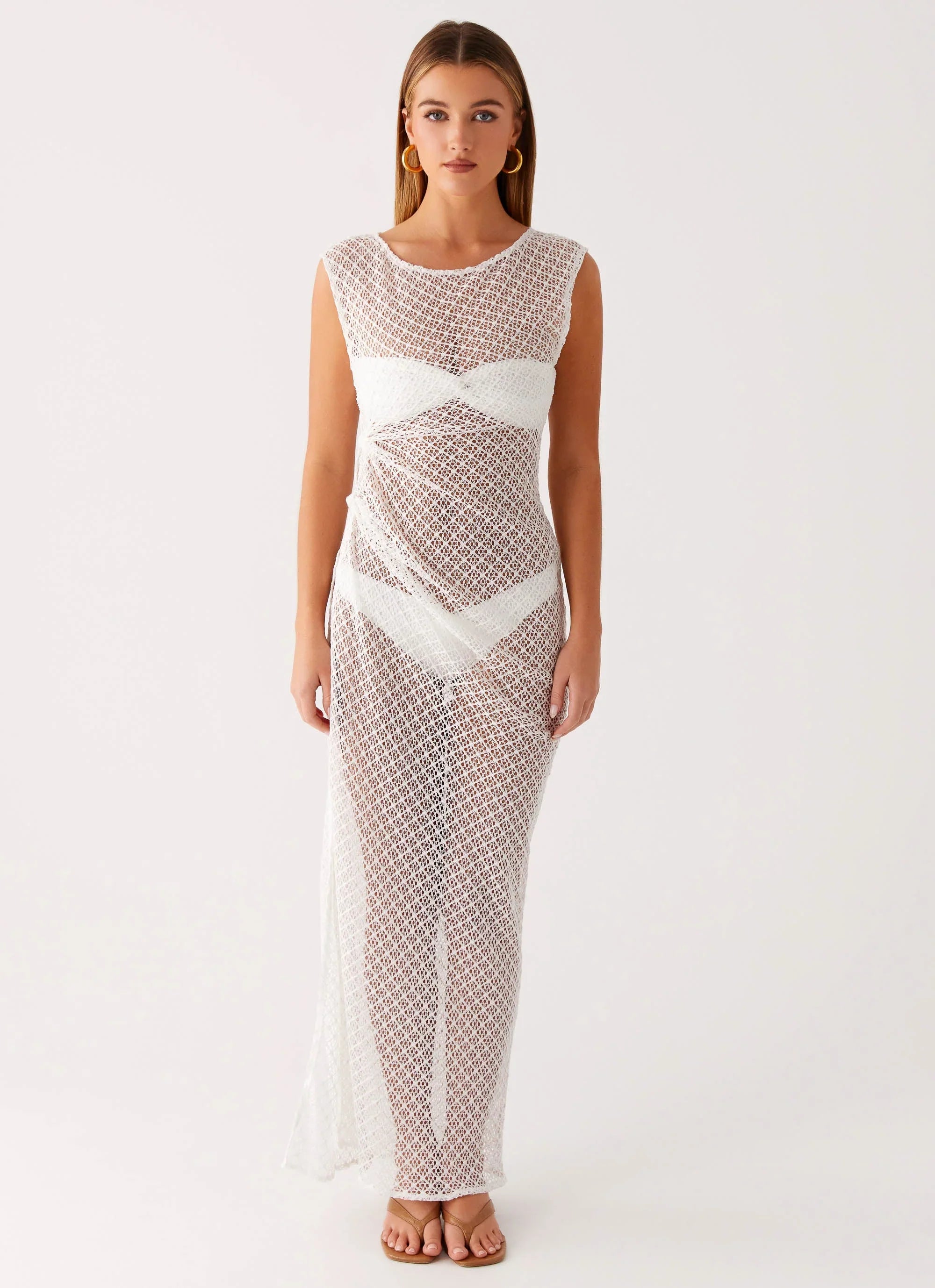 Maeva Maxi Dress - White