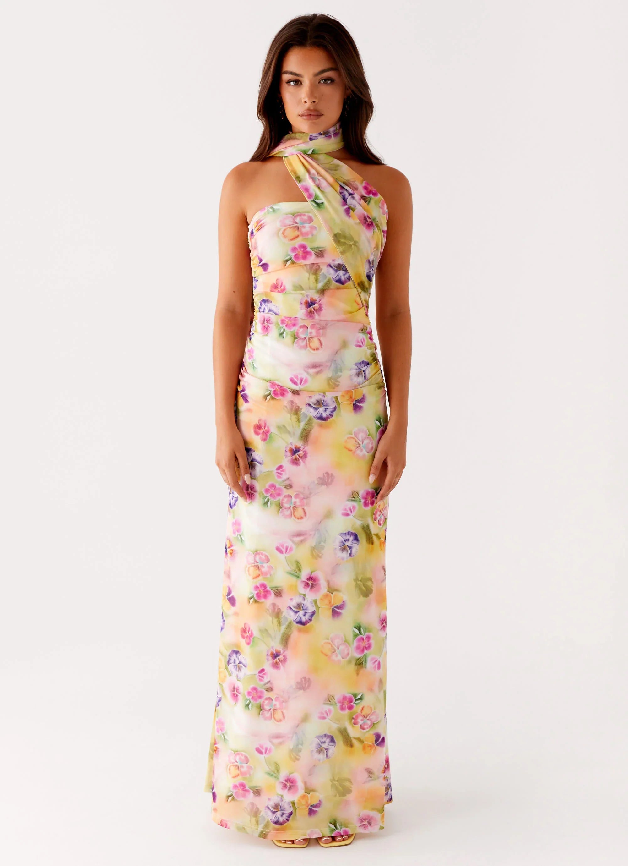 Songbird Maxi Dress - Sunburst Floral