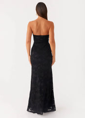 Lunar Maxi Dress - Black