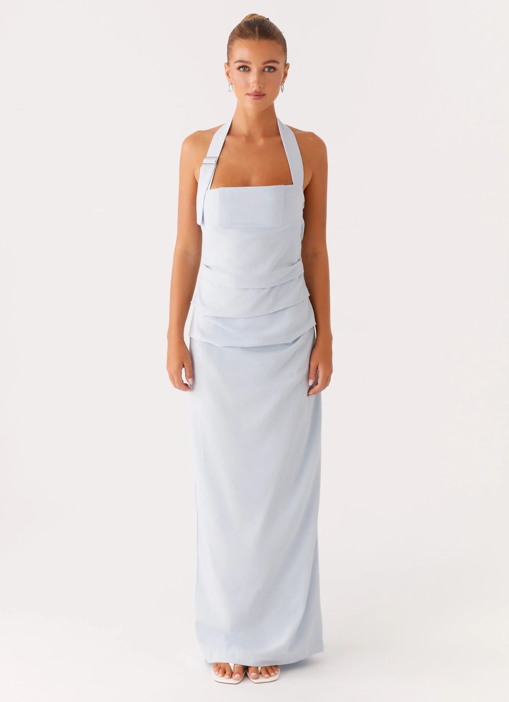 Rumour Has it Maxi Dress - Blue