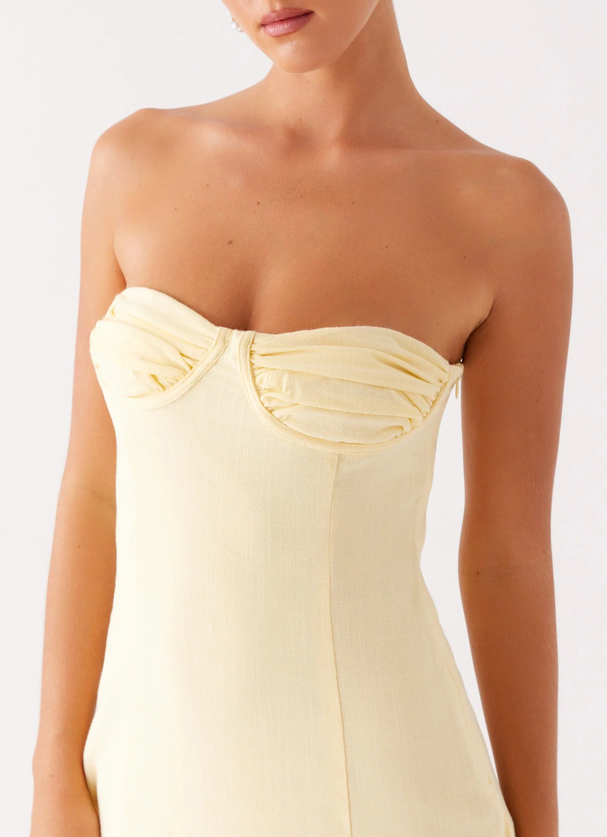 Bindi Mini Dress - Yellow