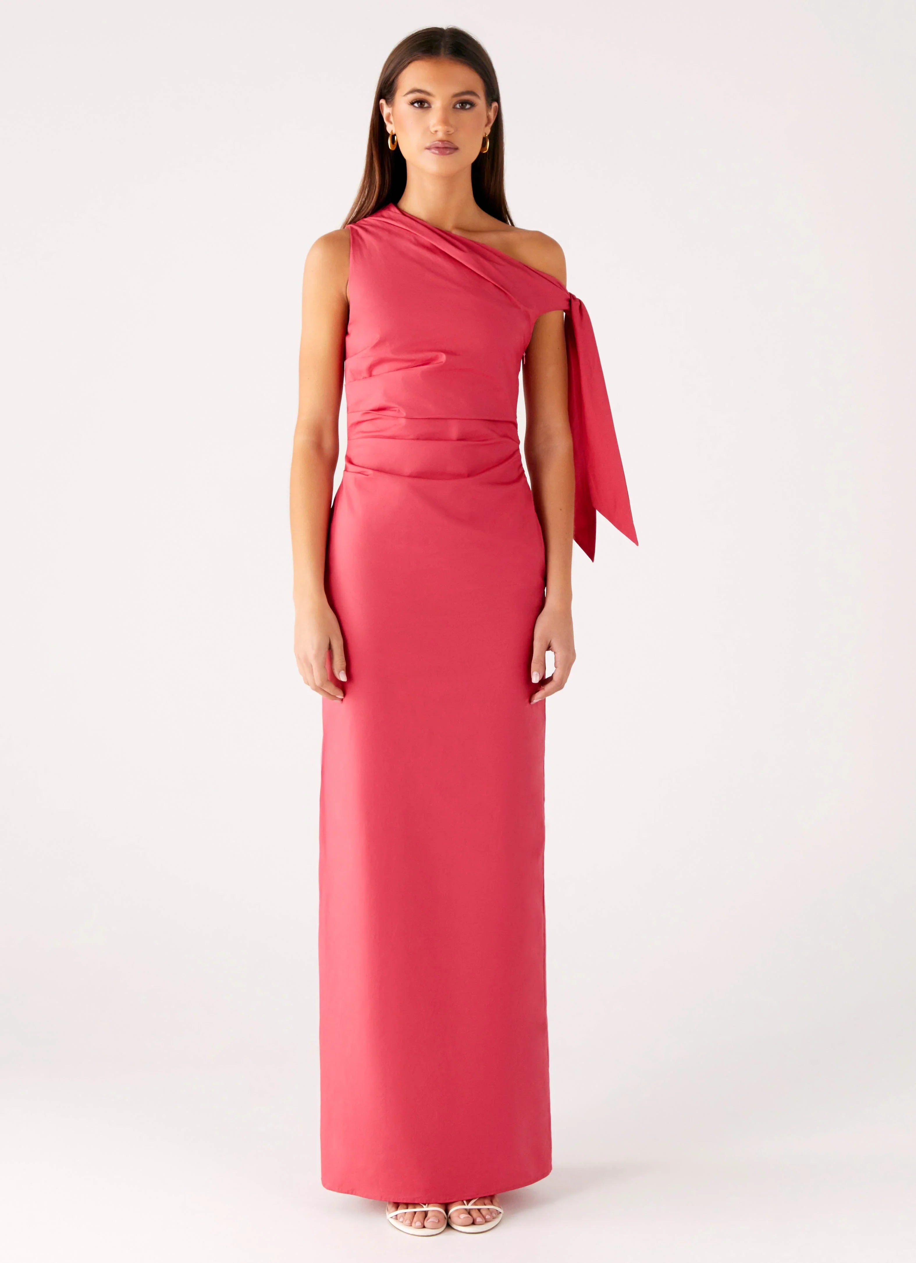 Marella Maxi Dress - Coral