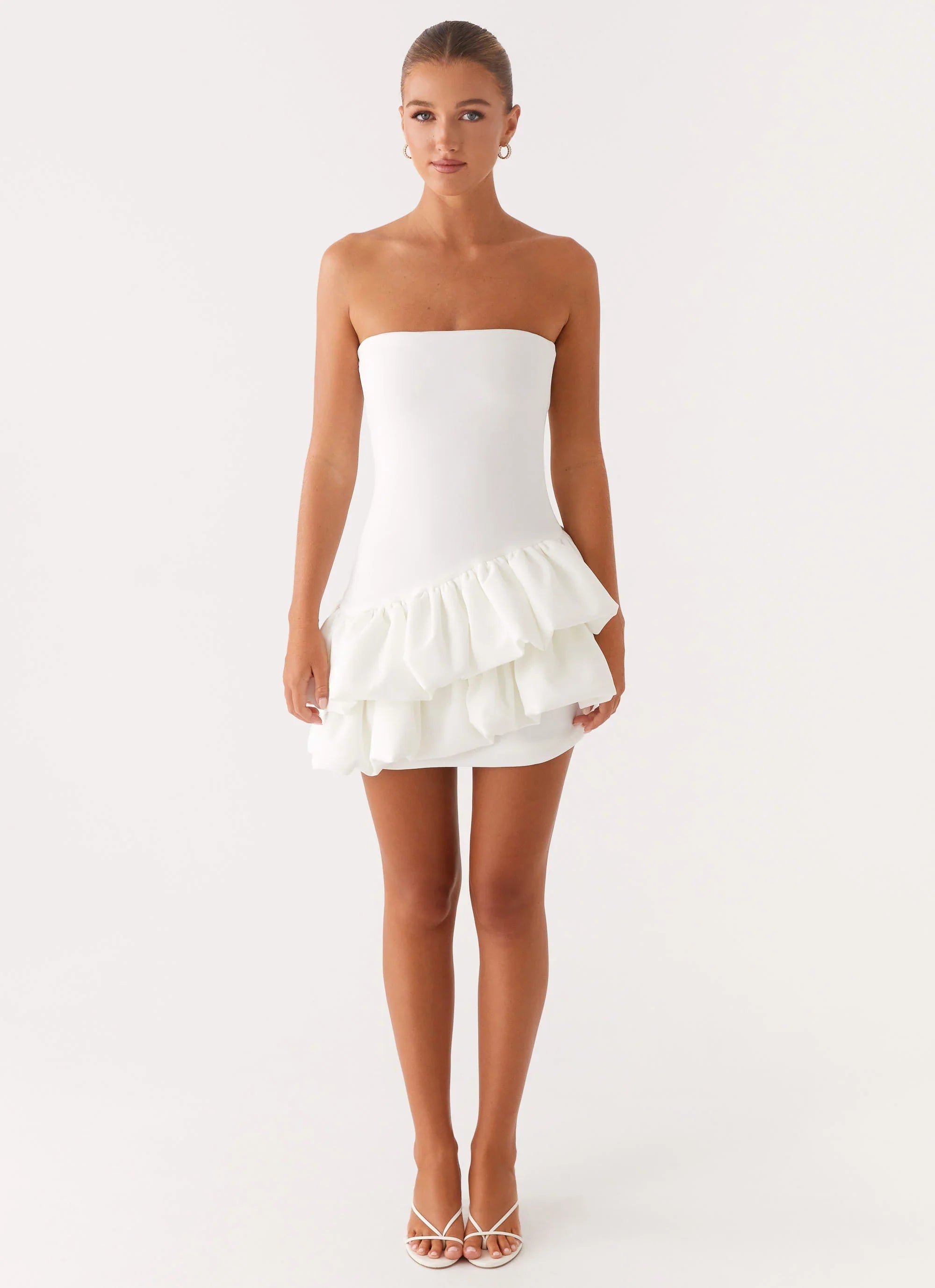Marie Mini Dress - White