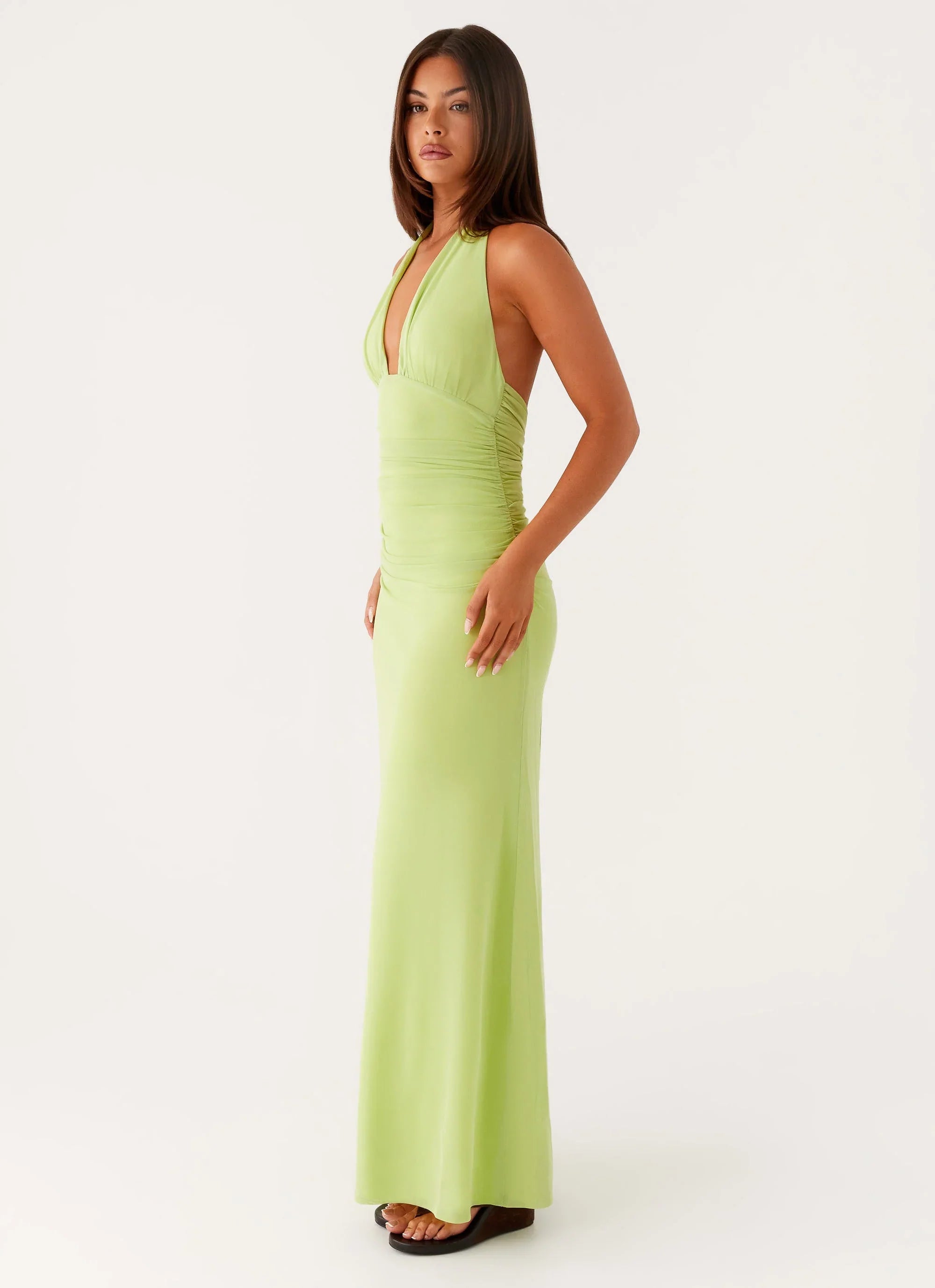 Kerrie Maxi Dress - Lime