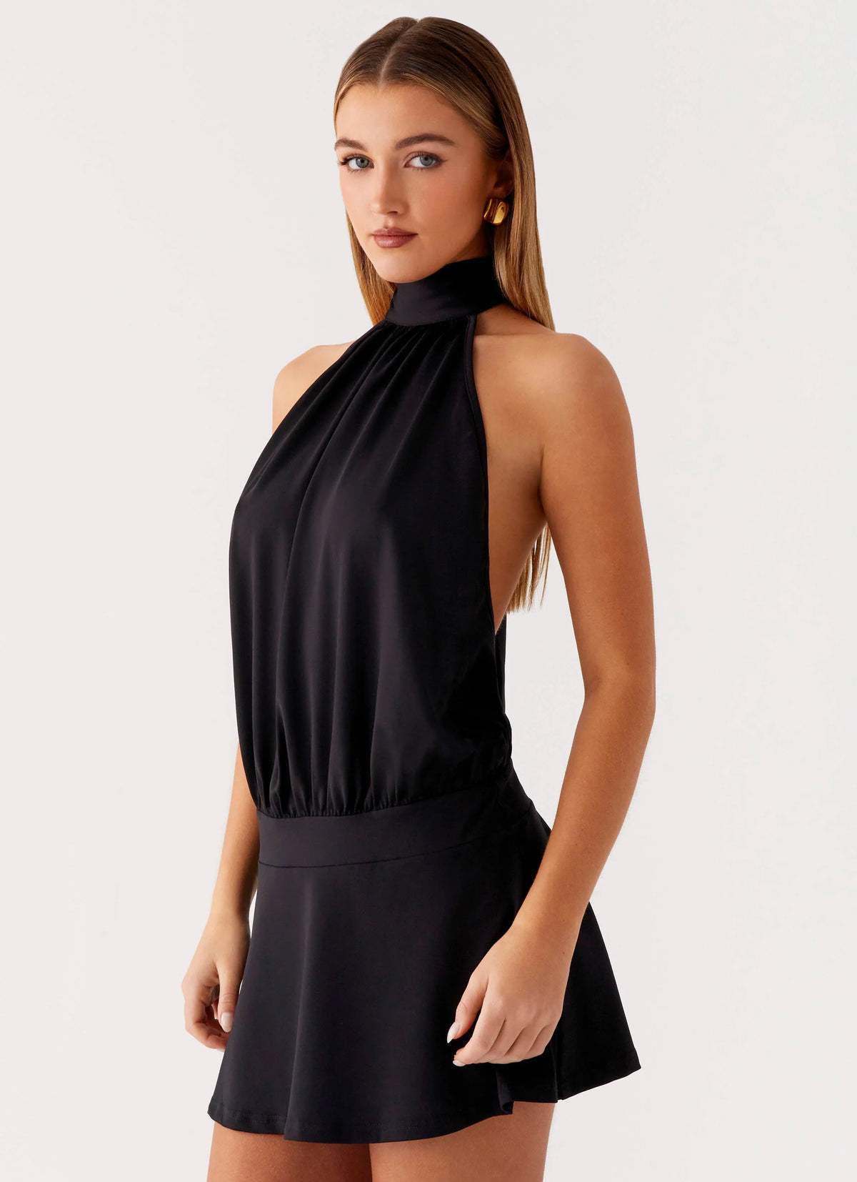 Valor Mini Dress - Black