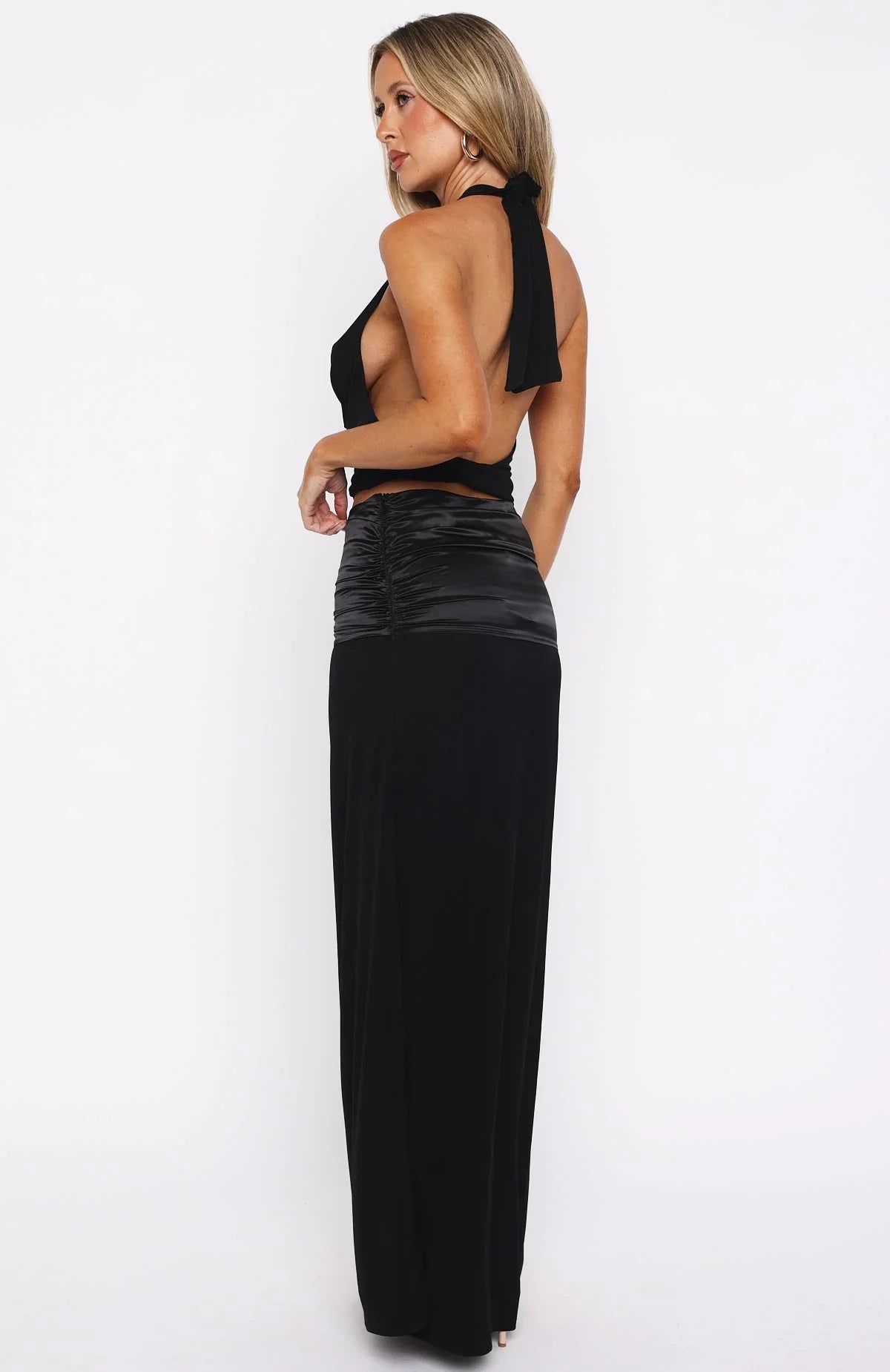 All In Tonight Maxi Skirt Black