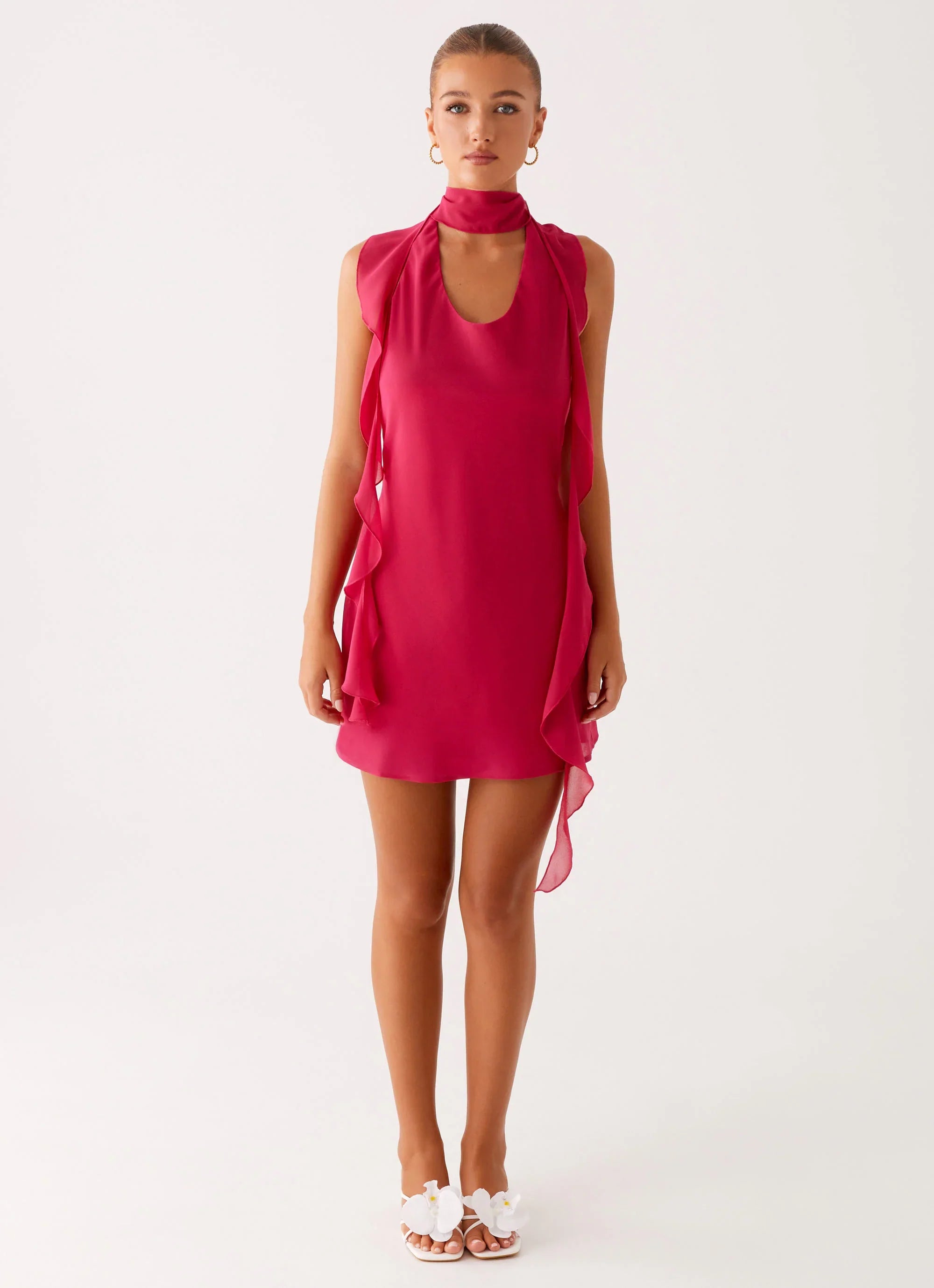 Tanner Mini Dress - Fuchsia