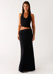 Chella Maxi Dress - Black